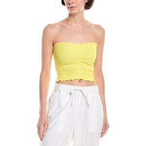 Bond-Eye Swim Womens  Dara Top/Skirt, Yellow